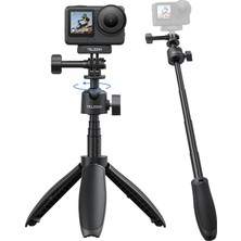 1001 Djı Osmo Nano Action 6/5 Pro/4, Gopro Hero 13/12, INSTA360 X5 X4 Ace Pro Için 46 cm Mini Selfie Çu