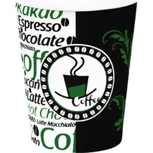 1001 Cup 7 Oz 180 ml Karton Bardak Otomat 300 Adet Kalın Bardak