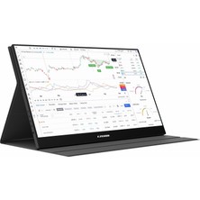 1001 Lite E15T 15,6’’ Dokunmatik 60Hz Fhd Taşınabilir Monitör (Sıfır Ölü Piksel Garantili)
