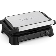 1001 Supergrill 3in1 Xl 8 Porsiyon Kapasiteli 2200 Watt Barbekü Izgara ve Tost Makinesi - Inox