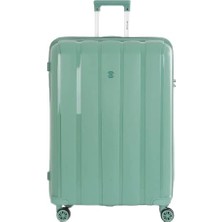 1001 Mçs Polipropilen Büyük Boy Valiz V305 76 cm Su Yeşili