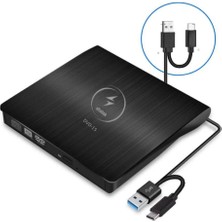 1001 Harici DVD Rw External Taşınabilir Ultra Ince USB 3.0 CD DVD Yazıcı Okuyucu