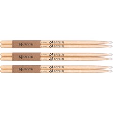 1001 La Specials Davul Çubukları,davul ÇUBUKLARI,5A Hickory Davul Çubukları, Oval Naylon Başlık,