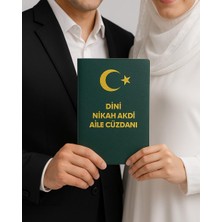 1001 Nikah Akdi Cüzdanı Hatıra Defteri