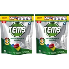 1001 4 Ü 1 Arada Bulaşık Makinesi Kapsülü 12 Li 134 gr 2li Paket