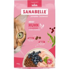 1001 Taze Kümes Hayvanlı Yetişkin Kedi Maması 8 kg