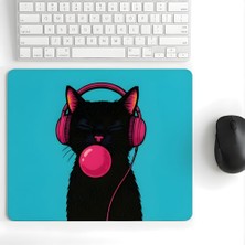 1001 18X22 cm Desenli Baskılı Mouse Pad Kaymaz Kauçuk Taban Ofis ve Home Ofis Kullanımına Uygun Komi