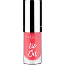 1001 Cosmetics Lip Oil 10 Baby Pink Nemlendirici ve Parlatıcı Dudak Bakım Yağı, Pembe