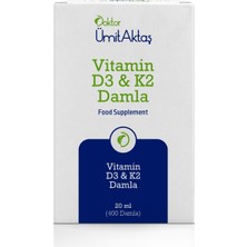 1001 D3 K2 Vitamin Damlası - 400 Damla