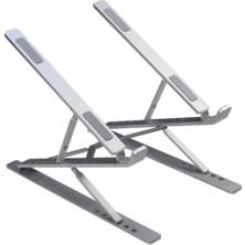 1001 Çift Katlı Ayarlanabilir Laptop Stand Katlanabilir Alüminyum Tablet Notebook Stand Dizüstü Bilg