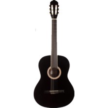1001 LC-3900BK 4/4 Klasik Gitar, Siyah