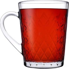 1001 Paşabahçe Ruby Kulplu Bardak 2'li