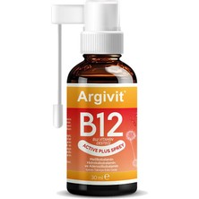 1001 Active Plus B12 Vitamin Metilkobalamin, Hidroksikobalamin ve Adenozilkobalamin Sprey 30 ml
