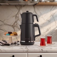 1001 Aryıldız Tea Style Çay Makinesi Antrasit