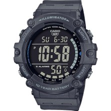 1001 AE-1500WH-8BVDF Kol Saati, Gri, Standart
