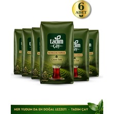 Tadım Çay Iki Buçuk Yaprak 6 Adet 1000 gr ( HAKİKİ RİZE ÇAYI , PAKET SİYAH ÇAY)