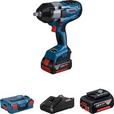 1001 Gds 18V-1000 Akülü Darbeli Somun Sıkma (18 Volt, 2 x 5,0 Ah Akü, Şarj Cihazı, L-Boxx Çanta, 1