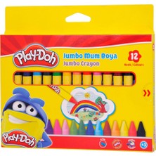 Play-Doh Mum Pastel Boya Crayon Yuvarlak 12 Renk PLAY-CR005