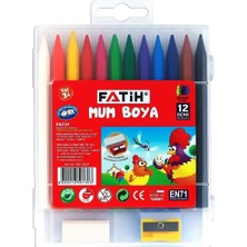 Fatih Mum Pastel Boya Polymer Crayons 12 Renk 50130/F