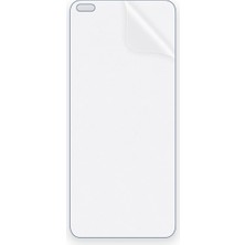 Schitec Realme X50M Uyumlu Ön Yüzey Nano Şeffaf Hidrojel Ekran Koruyucu