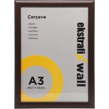 Ekstrafix Çerçeve A4 22 Li Gümüş FIX-ÇG02