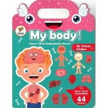 Lino Tekrar Tekrar Kullanılabilen Ilk Sticker Kitabım My Body LS-500