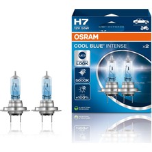 1001 H7 Cool Blue Intense Next Gen 5000K Beyaz Işık (Takım-2 Adet)