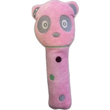 1001 Bebekler Için Pembe Peluş Panda Vikvik Oyuncak