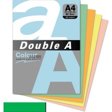 Double A Renkli Kağıt 25 Li A4 80 gr Papağan Yeşili