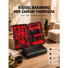 Profesyonel Paslanmaz Çelik Manikür & Pedikür Seti Yeni Nesil Midastech