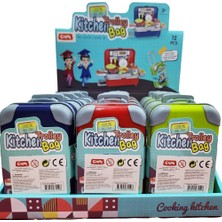 Ctoy Oyuncak Mini Çekçekli Mutfak Çantası 12 Li Stant