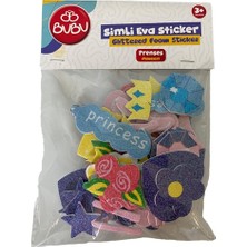 Bu-Bu Simli Eva Sticker Prenses 49 Lu