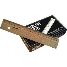 Yıldızlar Standart Cetvel Tahta 20 cm 90
