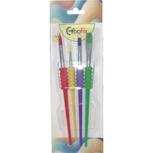 Bafix Fırça Seti Set-1 Pls Tutacaklı 4 Lü BFX-FIR70901