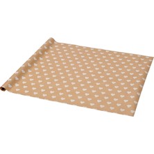 1001 Hediye Paketi Kağıdı, Kahverengi, 3x0.7 M/2.10 M²