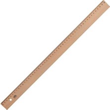 Hatas Tahta Cetvel 50 cm 00048
