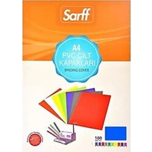 Sarff Cilt Kapağı Plastik Opak A4 160 Mıc Mavi 15201014