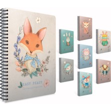 Gıpta Easy Notes Spiralli Karton Kapak Defter A4 80 Yp Çizgili