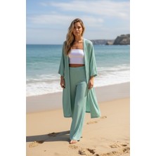 Sile Atelier Sileatelier Kimono + Pantolon Takım