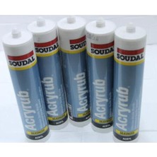 1001 5 Adet Soakrilik Beyaz Mastik 500 gr