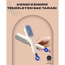 Otomatik Temizlenen Ergonomik Saç Tarağı – Masaj Başlıklı Midastech