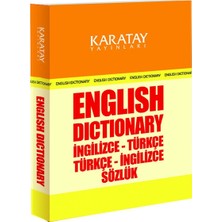 4e Sözlük Ingilizce Karton Kapak 1.hamur Karatay Yayınevi
