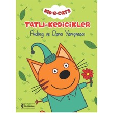 Tatlı Kedicikler Hikaye Kitabı Puding ve Dans Yerışması 20X28 6 Yp
