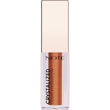 1001 Cosmetics Crystalized Liquid Eyeshadow Likit Metalik Göz Farı, 03 Eclipse
