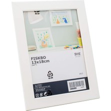 1001 Fıskbo Çerçeve, Beyaz 13X18 cm