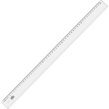 Hatas Standart Cetvel Plastik Geniş Şeffaf 50 cm 0170