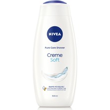 1001 Creme Soft Kremsi Dokunuş Banyo ve Duş Jeli 500 Ml, Pro-Vitamin,badem Yağı, Nemlendirme