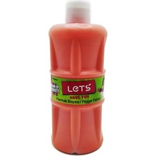 Lets Parmak Boyası 500 ml Turuncu L-5003