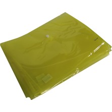 Bafix Çıtçıtlı Zarf Dosya A4 Sarı BFX-U1120P-SA