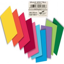 Sınar Fon Kartonu 100 Lü 50X70 120 gr Turkuaz 220